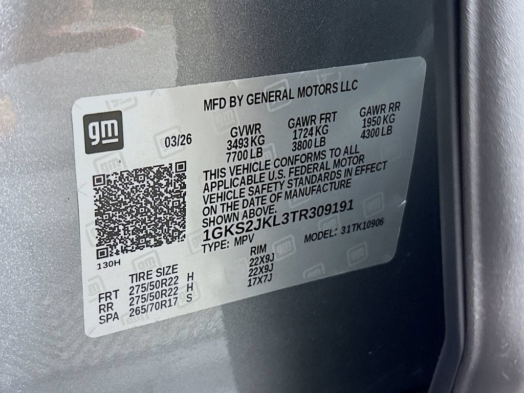 2026 GMC Yukon XL Denali