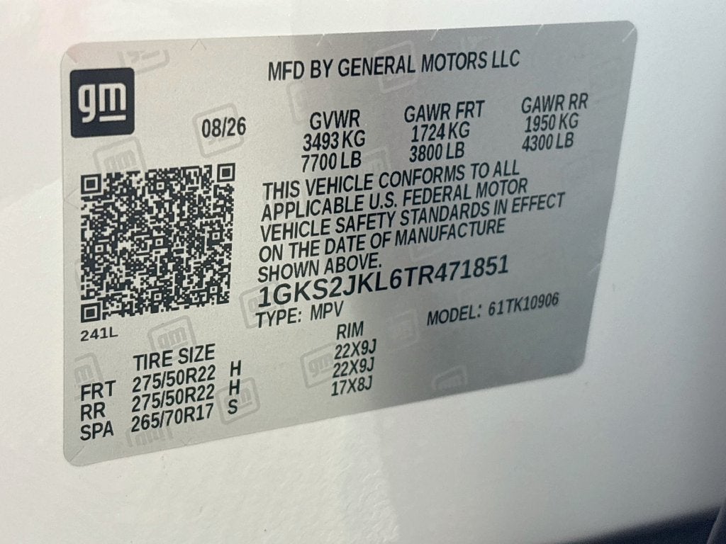 2026 GMC Yukon XL Denali