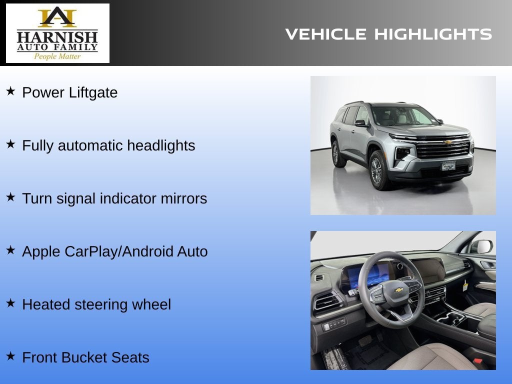 2026 Chevrolet Traverse LT