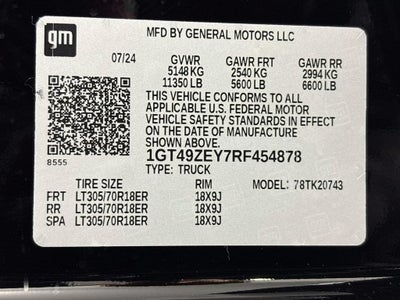 2024 GMC Sierra 2500 HD AT4X