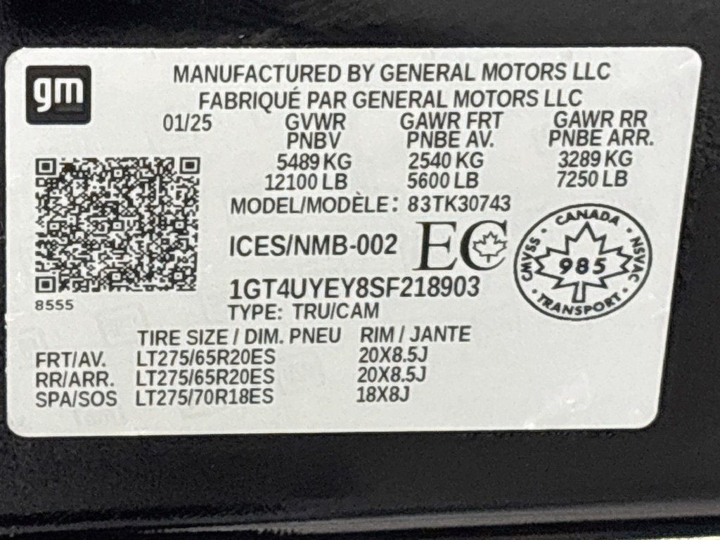 2025 GMC Sierra 3500 HD Denali Ultimate