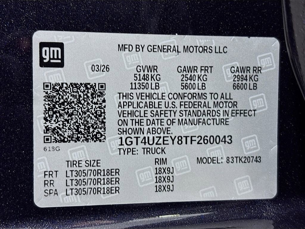 2026 GMC Sierra 2500 HD AT4X