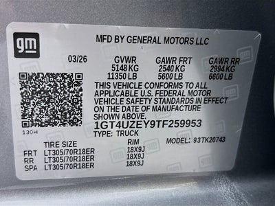 2026 GMC Sierra 2500 HD AT4X