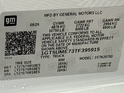 2026 GMC Sierra 2500 HD SLE