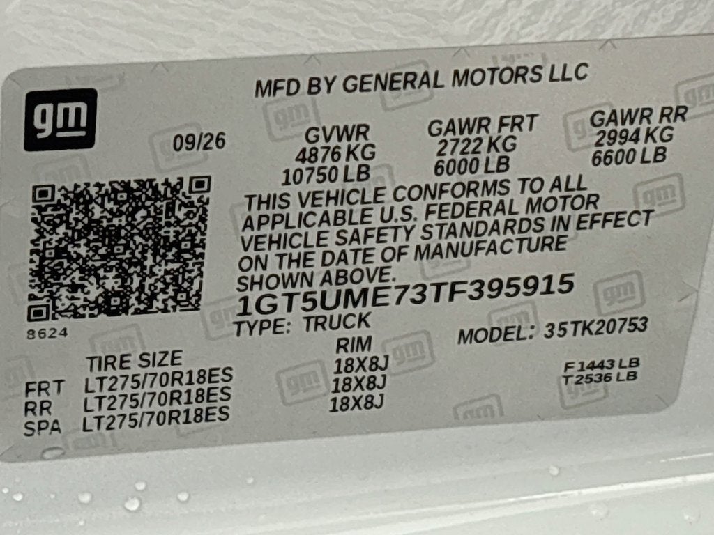 2026 GMC Sierra 2500 HD SLE