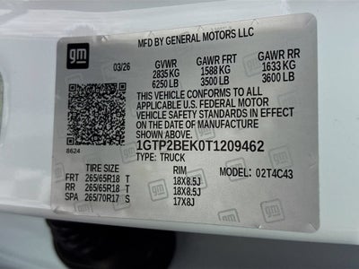 2026 GMC Canyon Elevation