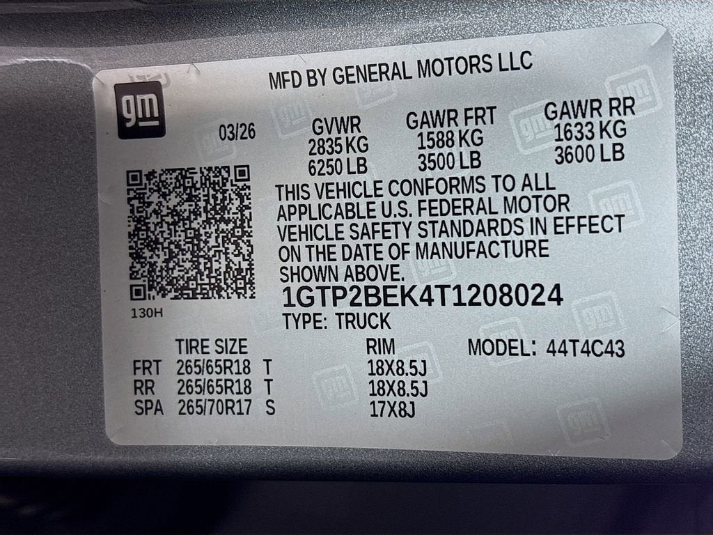 2026 GMC Canyon Elevation