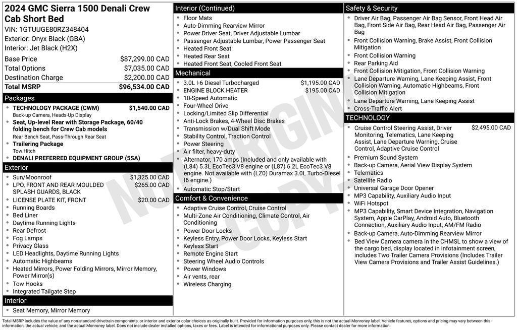 2024 GMC Sierra 1500 Denali