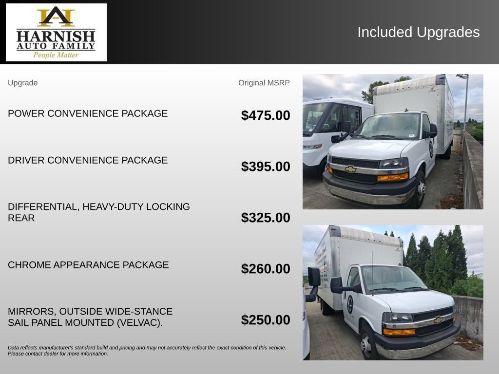 2021 Chevrolet Express Cutaway 3500 Work Van