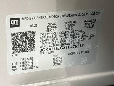 2026 GMC Terrain Elevation