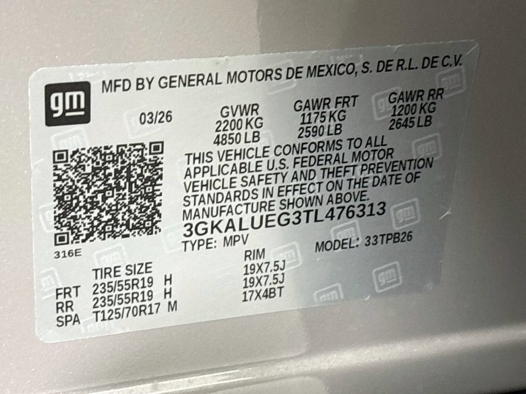 2026 GMC Terrain Elevation