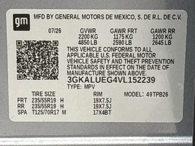 2027 GMC Terrain Elevation
