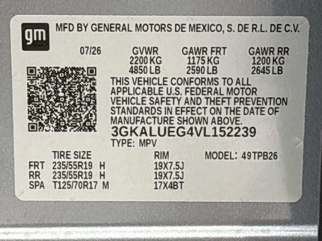 2027 GMC Terrain Elevation