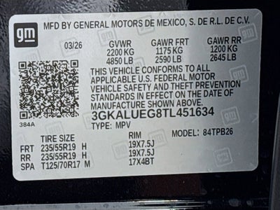 2026 GMC Terrain Elevation