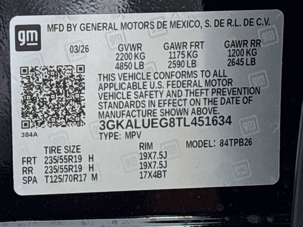 2026 GMC Terrain Elevation