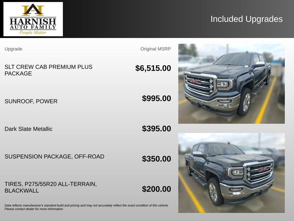2018 GMC Sierra 1500 SLT