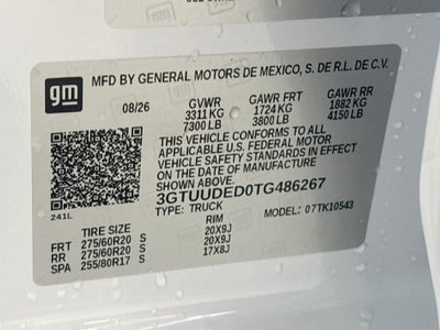 2026 GMC Sierra 1500 SLT
