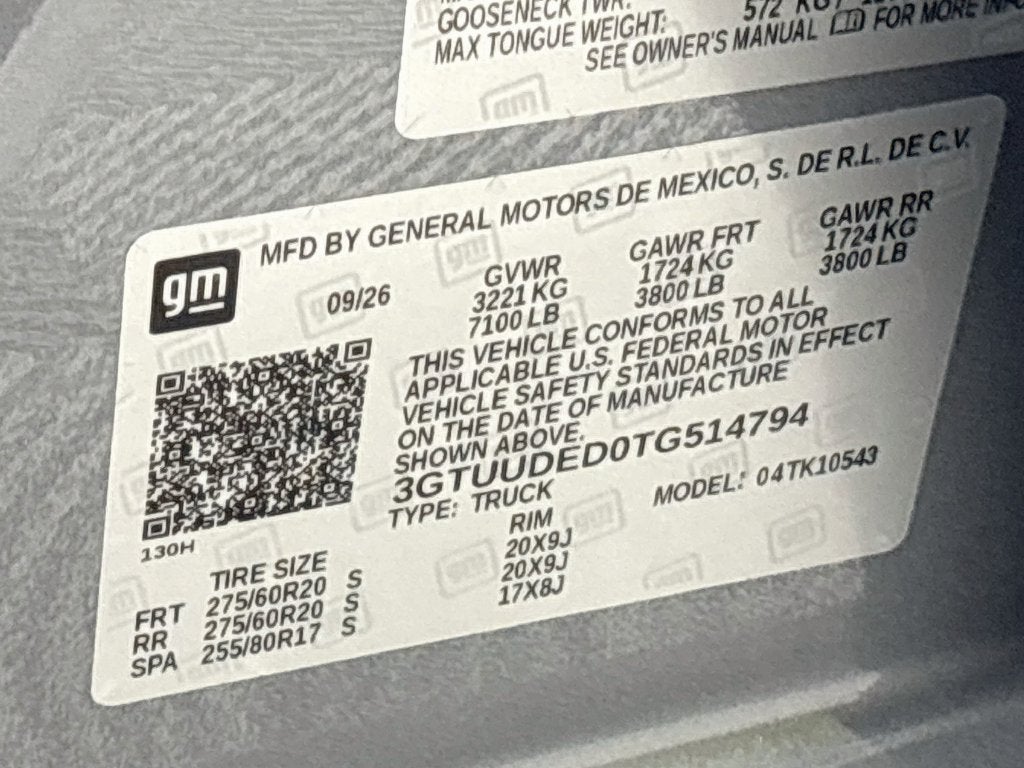 2026 GMC Sierra 1500 SLT