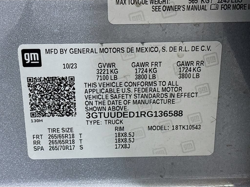 2024 GMC Sierra 1500 SLT
