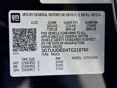 2026 GMC Sierra 1500 SLT