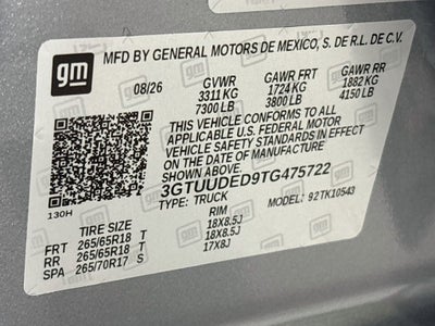 2026 GMC Sierra 1500 SLT