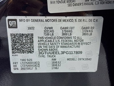 2023 GMC Sierra 1500 AT4