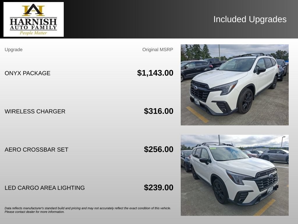 2025 Subaru Ascent Onyx Edition Limited 7-Passenger