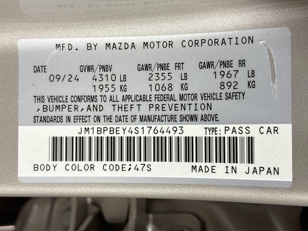 2025 Mazda Mazda3 Sedan 2.5 Turbo Premium Plus