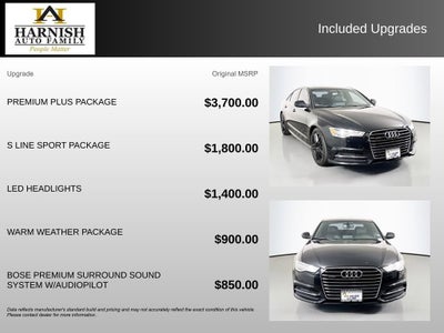 2016 Audi A6 2.0T Premium Plus