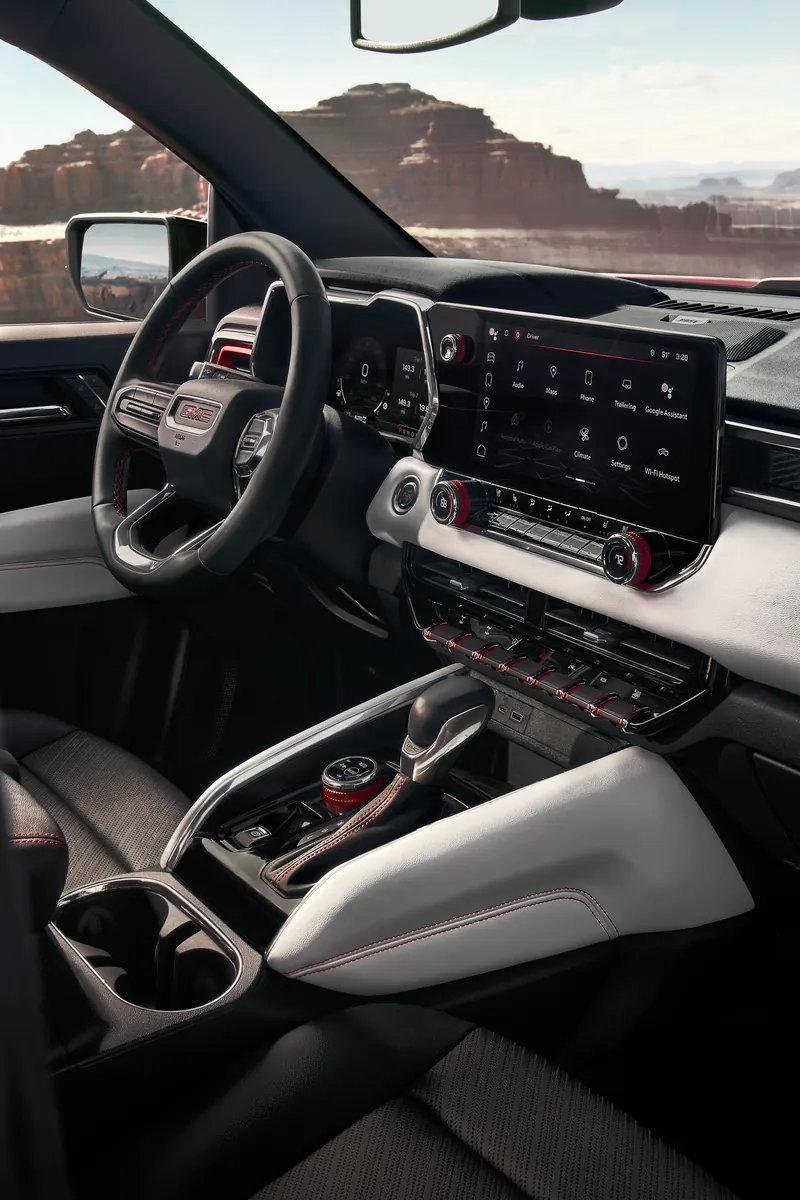 2026 GMC Canyon infotainment system at Buick GMC of Puyallup in Puyallup WA