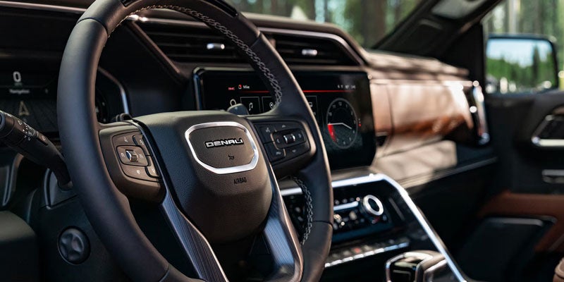 2026 GMC Sierra 1500 Denali Steering View