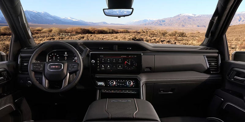 2026 GMC Sierra 2500 HD Safety dashboard controls
