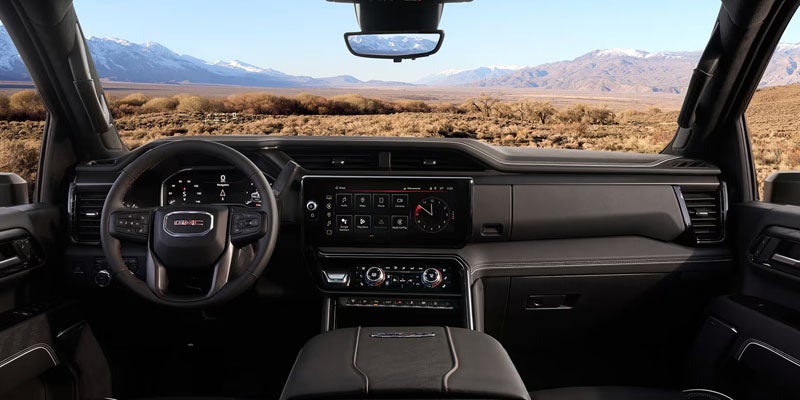 2026 GMC Sierra 3500 HD dashboard