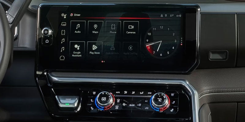 Premium Interior view of 2026 GMC Sierra 3500 HD