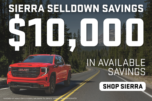 SIERRA LD $10k off